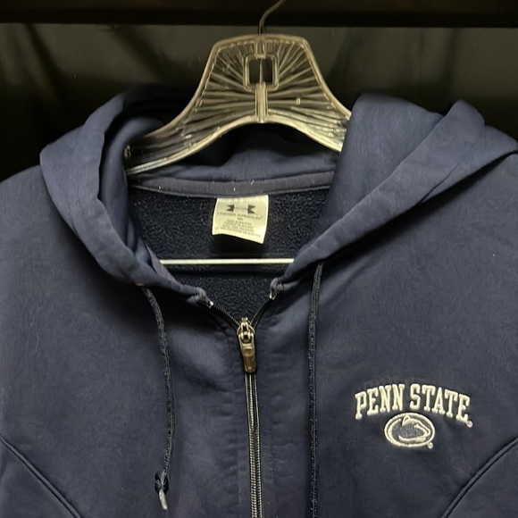 Under Armour- Penn State Full Zip Fleece Lined Hoodie - Picture 3 of 6
